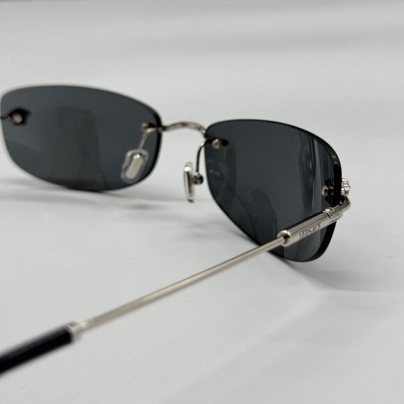 NEW MOD 2279 1000/87 VERSACE SUNGLASSES VE2279 100087 SILVER VE2279 1000/87 - Picture 7 of 11